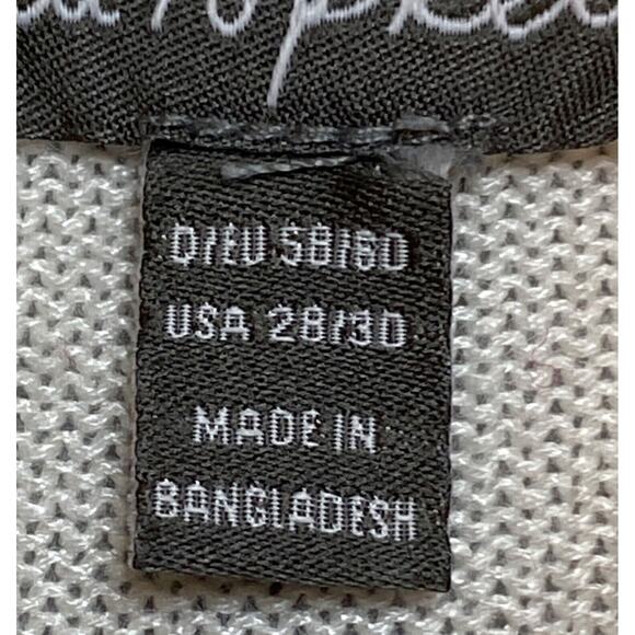 Ulla Popken Ivory Cardigan Sweater Women Plus Size 28/30 V Neck Button Front - Picture 9 of 13